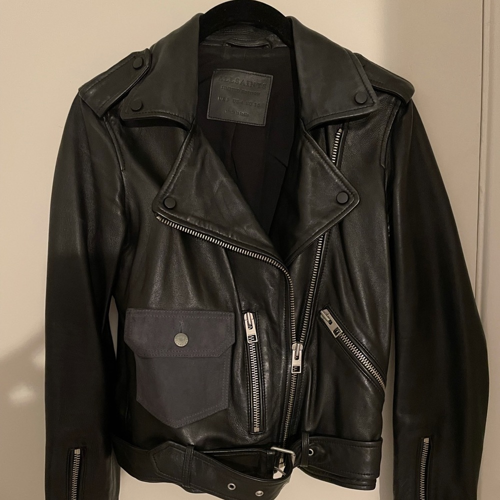 All Saint Leather Jacket *limited edition*